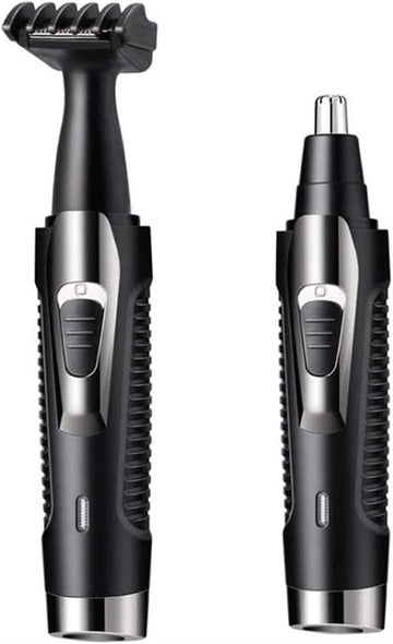 Ear Nose Hair Trimmer for Men Women USB Rechargeable Electric Facial Hair Trimmer with Dual-Edge Stainless Steel Blades