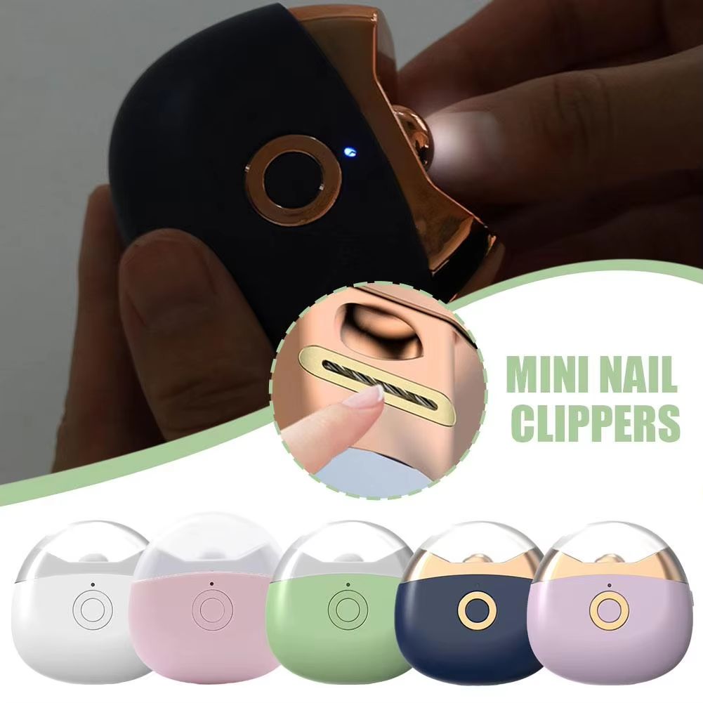 Electric Nail Polisher Electric Automatic Nail Clipper Mini Portable Finger Nail Tools for Kids Baby